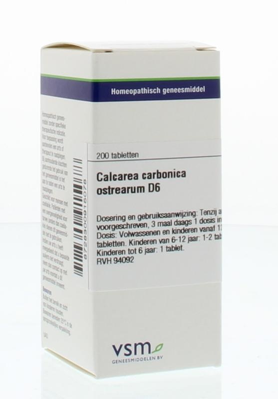 Calcarea carbonica ostrearum D6