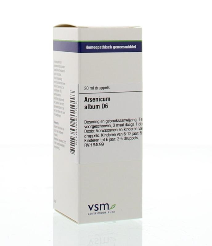 VSM VSM Arsenicum album D6 (20 ml)