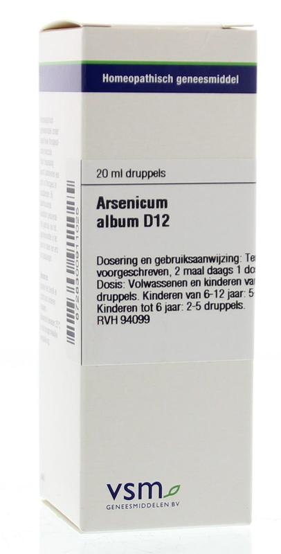 VSM VSM Arsenicum album D12 (20 ml)