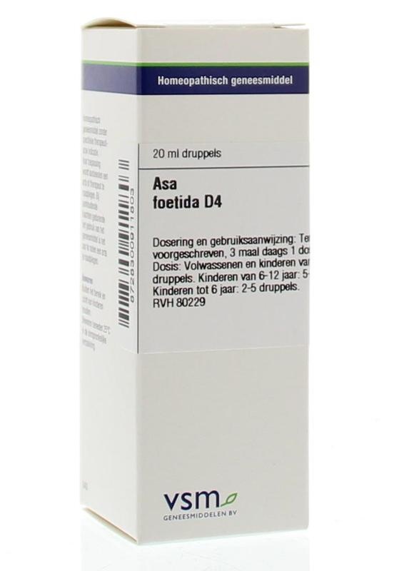 VSM VSM Asa foetida D4 (20 ml)