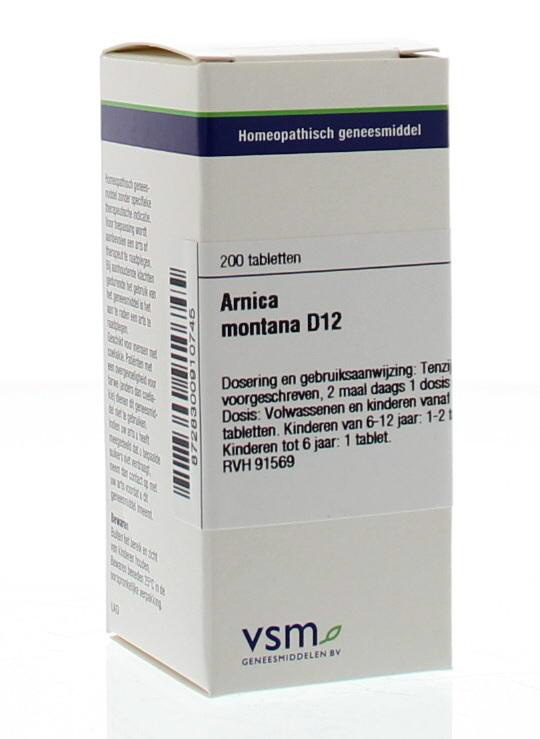 VSM VSM Arnica montana D12 (200 tab)