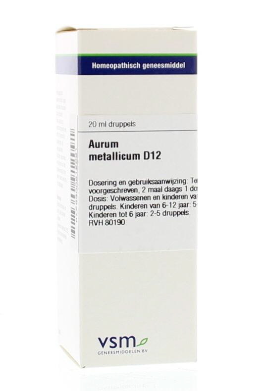 Aurum metallicum D12