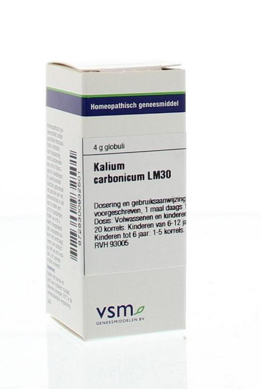 Kalium carbonicum LM30