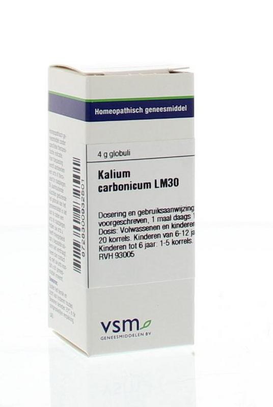 VSM VSM Kalium carbonicum LM30 (4 gr)