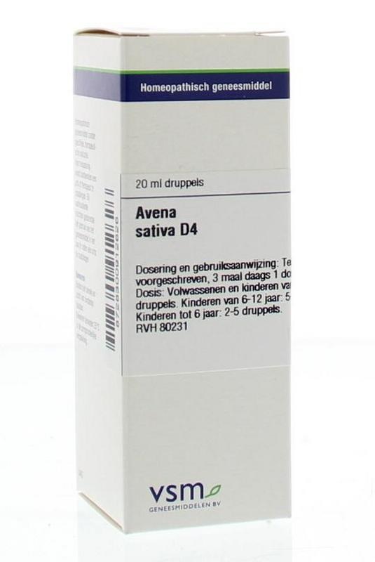 VSM VSM Avena sativa D4 (20 ml)