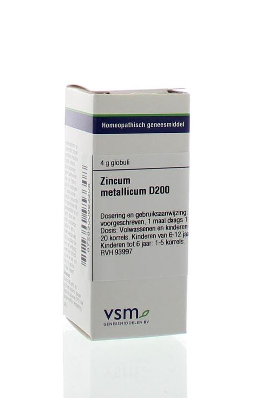 VSM VSM Zincum metallicum D200 (4 gr)