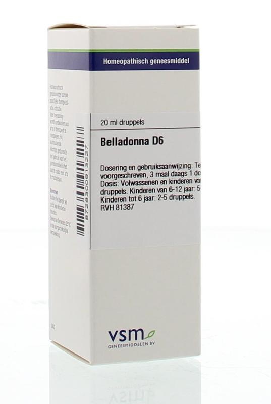 VSM VSM Belladonna D6 (20 ml)