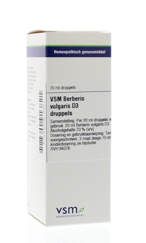 VSM VSM Berberis vulgaris D3 (20 ml)