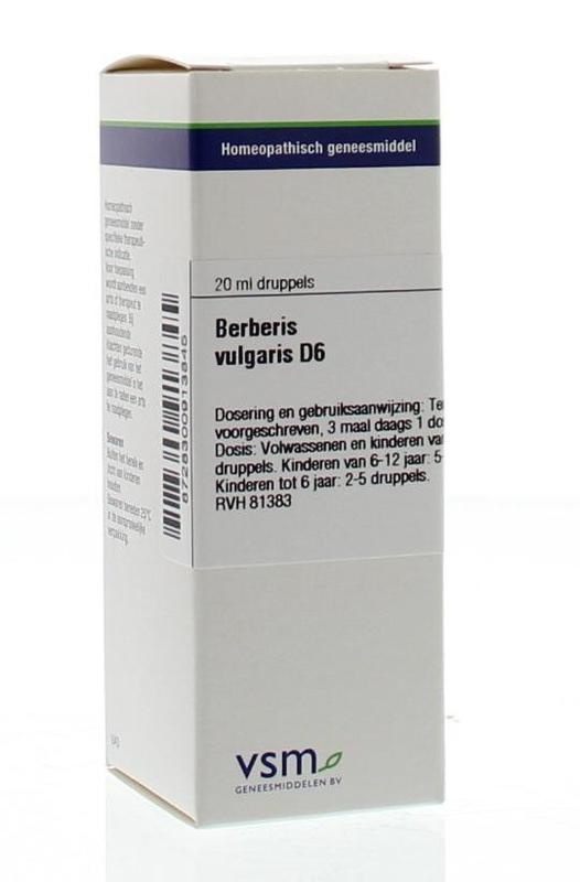 VSM VSM Berberis vulgaris D6 (20 ml)