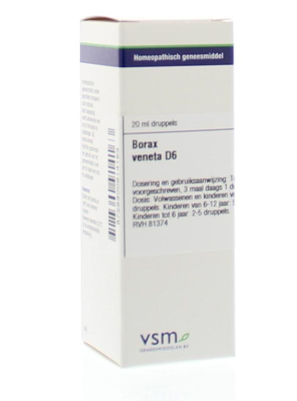 VSM VSM Borax veneta D6 (20 ml)