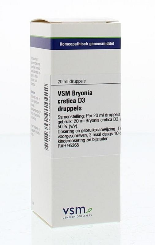 VSM VSM Bryonia cretica D3 (20 ml)