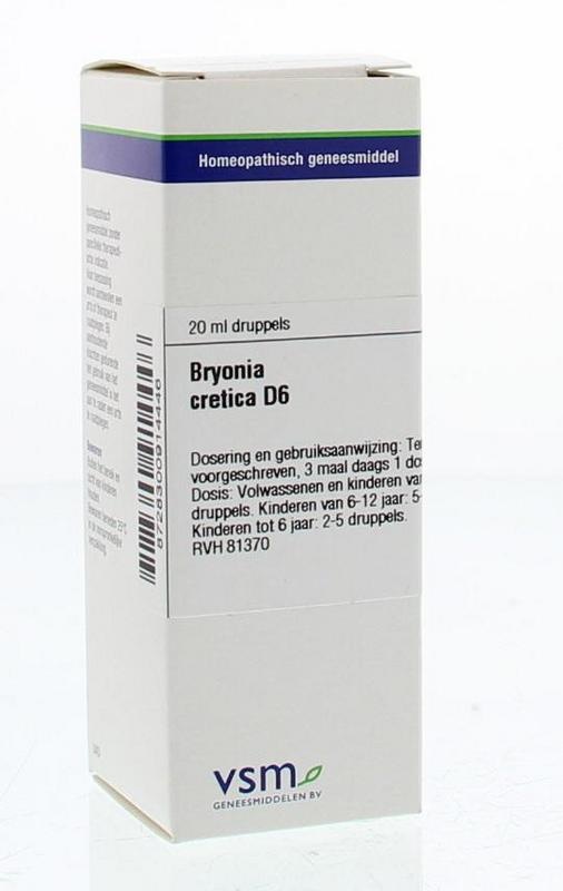 VSM VSM Bryonia cretica D6 (20 ml)