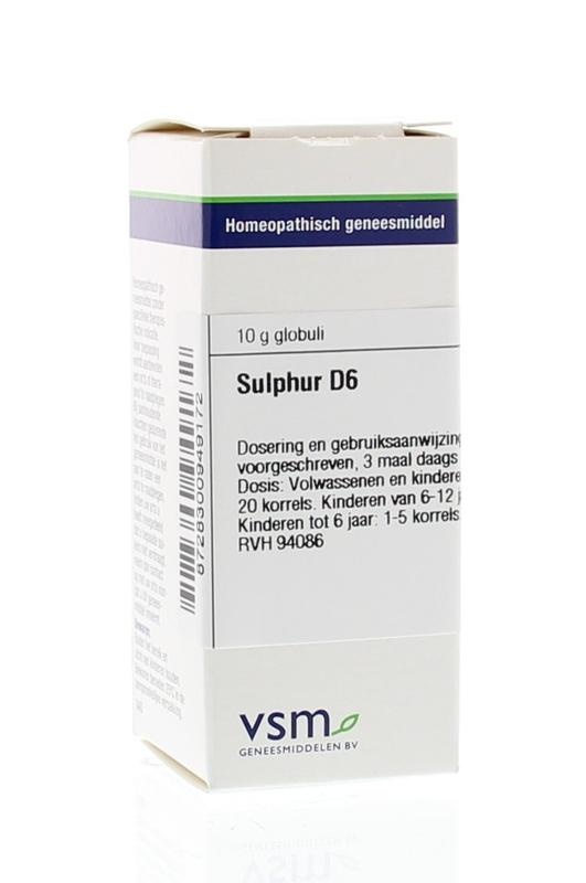 VSM VSM Sulphur D6 (10 gr)