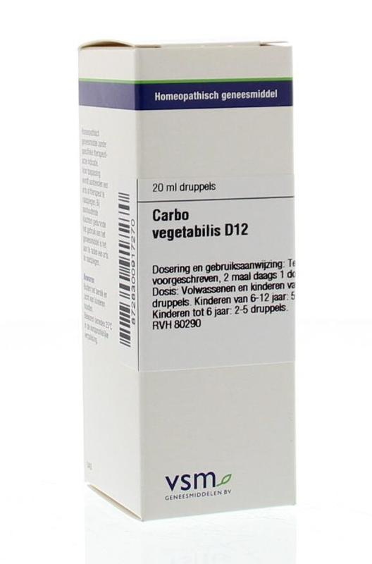 VSM VSM Carbo vegetabilis D12 (20 ml)