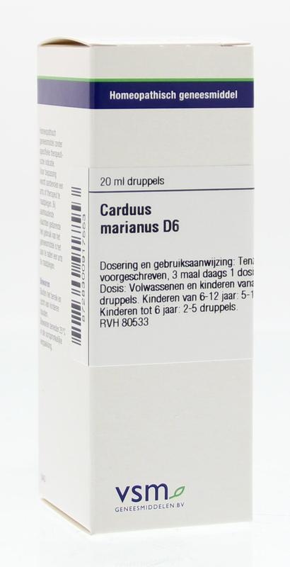VSM VSM Carduus marianus D6 (20 ml)