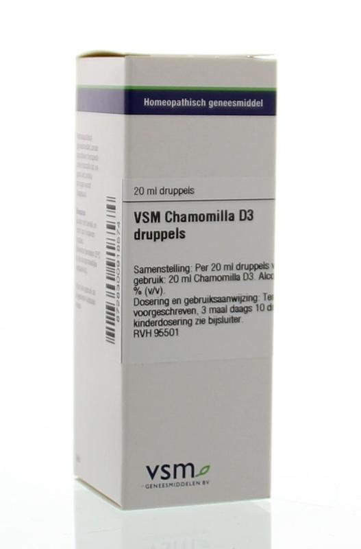 VSM VSM Chamomilla D3 (20 ml)