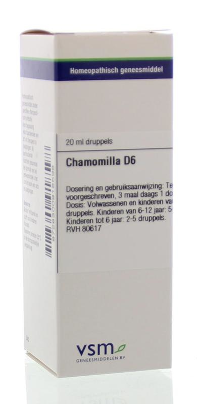VSM VSM Chamomilla D6 (20 ml)