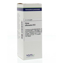 VSM China officinalis D12 (20 ml)