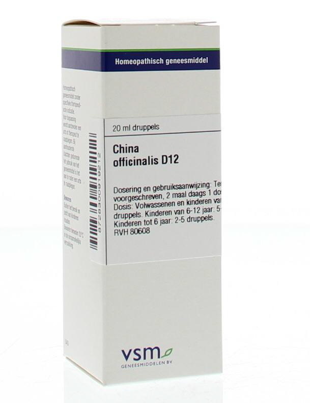 VSM VSM China officinalis D12 (20 ml)