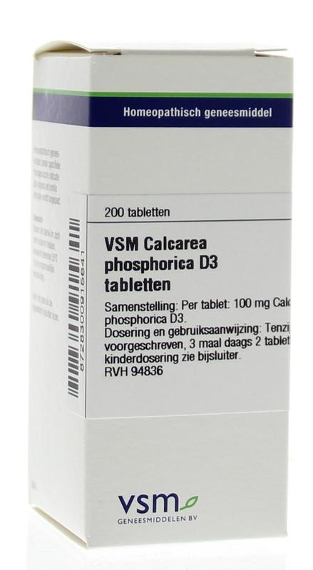 VSM VSM Calcarea phosphorica D3 (200 tab)