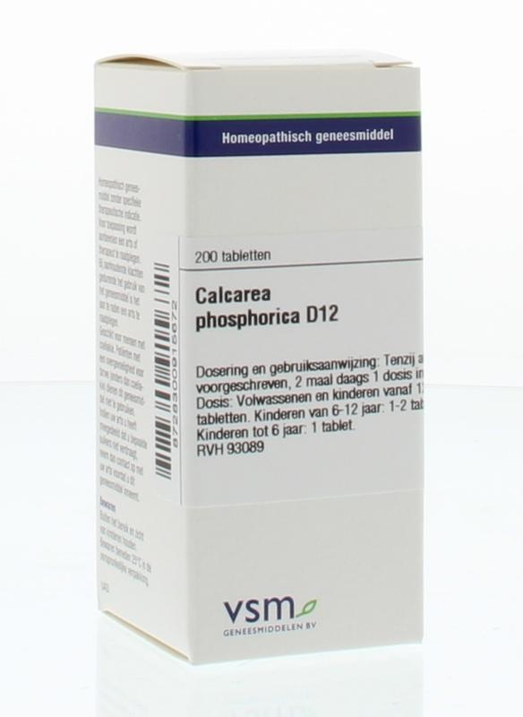VSM VSM Calcarea phosphorica D12 (200 tab)