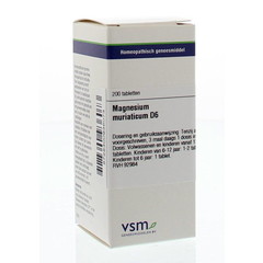 VSM Magnesium muriaticum D6 (200 tabletten)