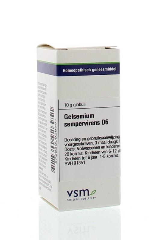 VSM VSM Gelsemium sempervirens D6 (10 gr)