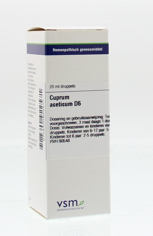 VSM VSM Cuprum aceticum D6 (20 ml)
