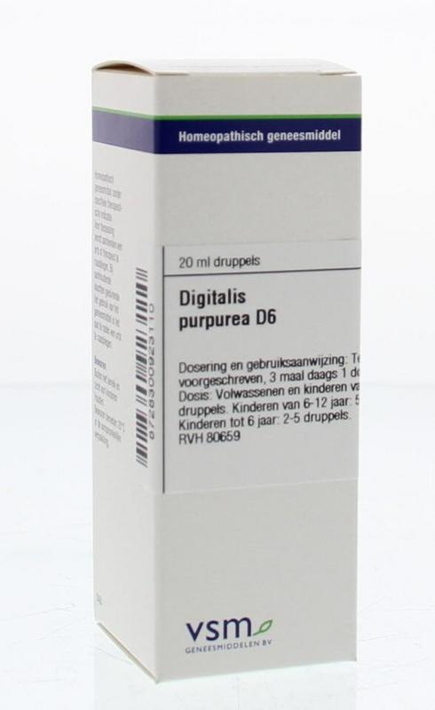 VSM VSM Digitalis purpurea D6 (20 ml)