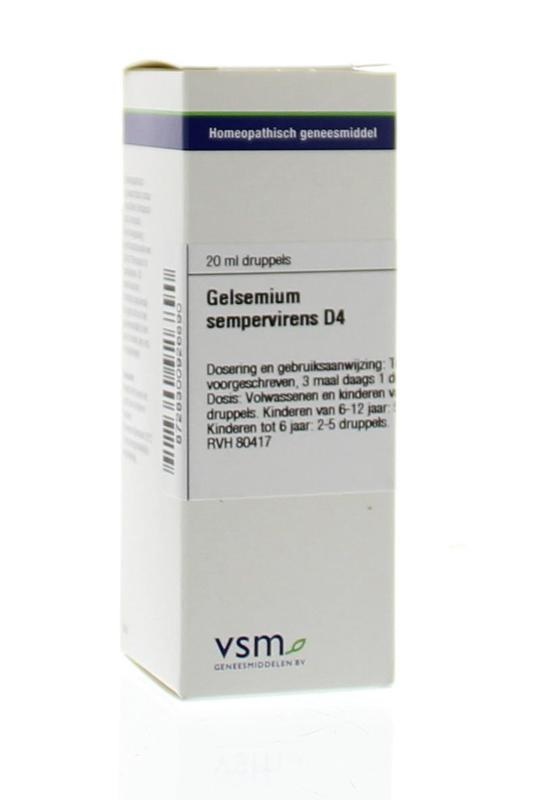 VSM VSM Gelsemium sempervirens D4 (20 ml)