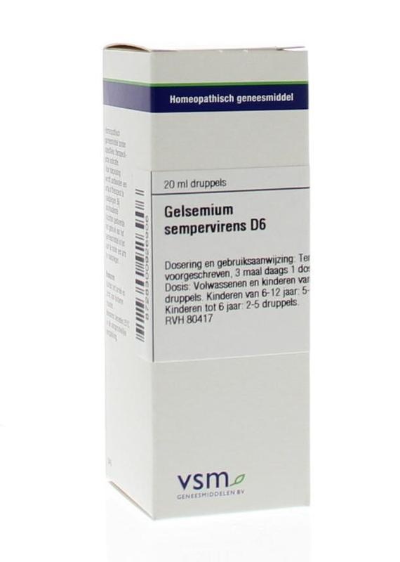 VSM VSM Gelsemium sempervirens D6 (20 ml)