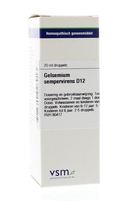 VSM VSM Gelsemium sempervirens D12 (20 ml)