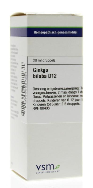 VSM VSM Ginkgo biloba D12 (20 ml)