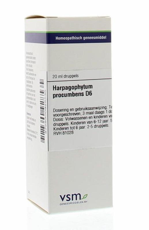 VSM VSM Harpagophytum procumbens D6 (20 ml)