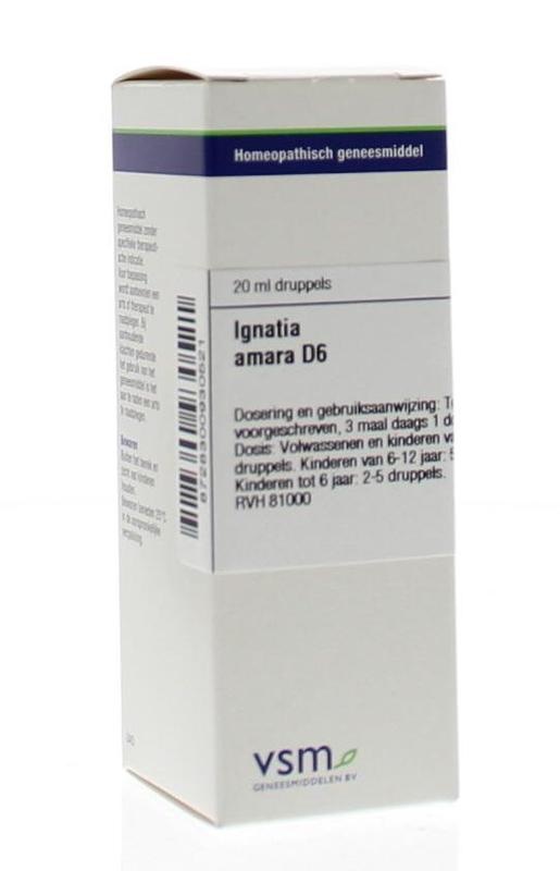 VSM VSM Ignatia amara D6 (20 ml)