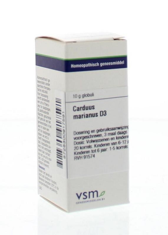 VSM VSM Carduus marianus D3 (10 gr)