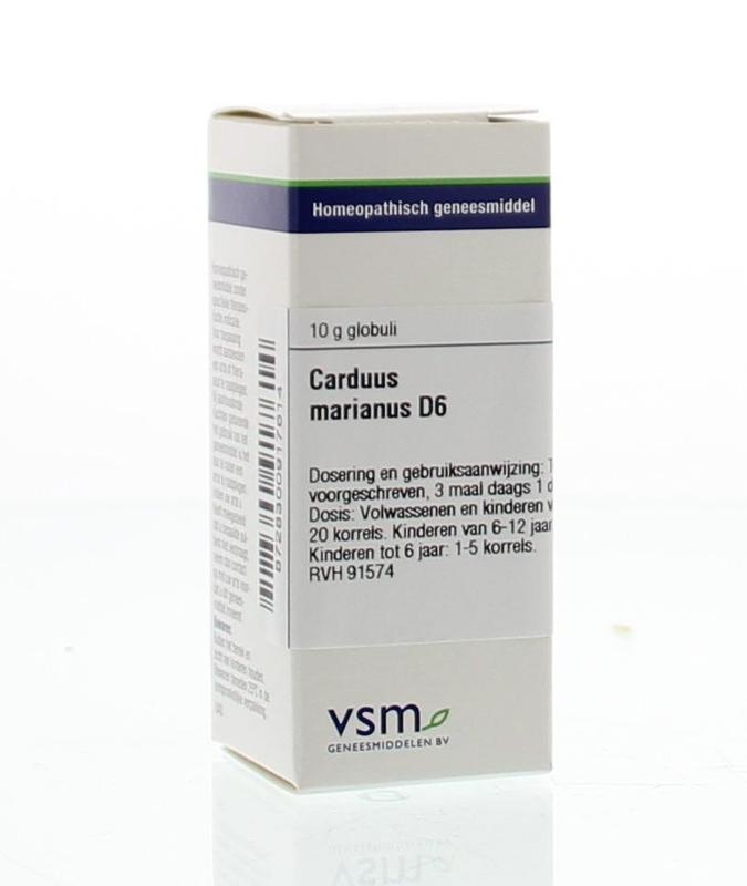 VSM VSM Carduus marianus D6 (10 gr)