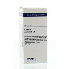 VSM Cuprum aceticum D6 (200 tab)