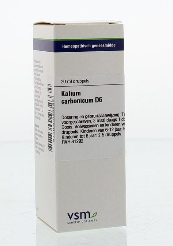 VSM VSM Kalium carbonicum D6 (20 ml)