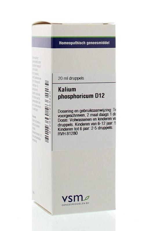 VSM VSM Kalium phosphoricum D12 (20 ml)