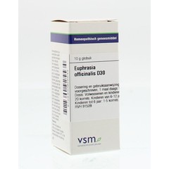 VSM Euphrasia officinalis D30 (10 gr)