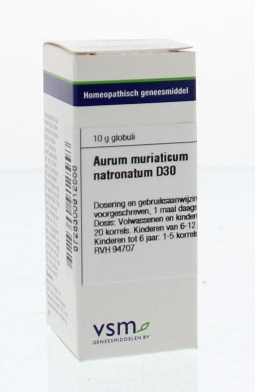 VSM VSM Aurum muriaticum natronatum D30 (10 gr)