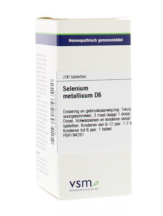 VSM VSM Selenium metallicum D6 (200 tab)