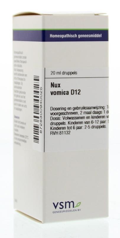 VSM VSM Nux vomica D12 (20 ml)