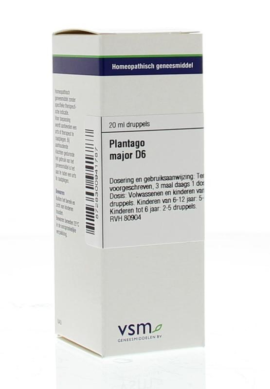 VSM VSM Plantago major D6 (20 ml)