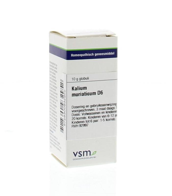 VSM VSM Kalium muriaticum D6 (10 gr)