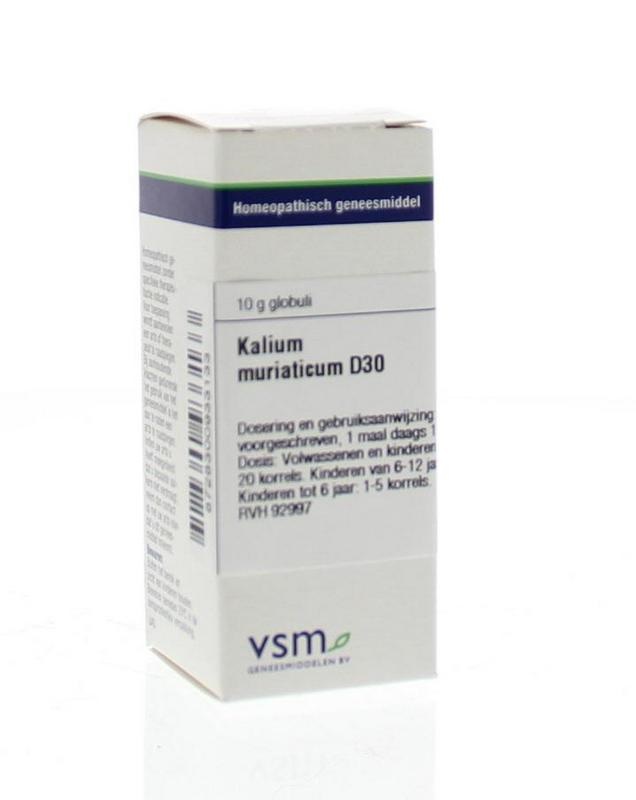 VSM VSM Kalium muriaticum D30 (10 gr)