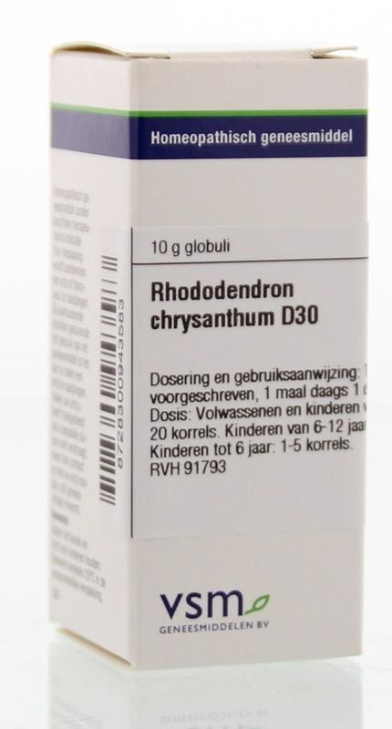 VSM VSM Rhododendron chrysanthum D30 (10 gr)