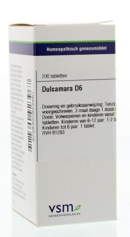 VSM VSM Dulcamara D6 (200 tab)