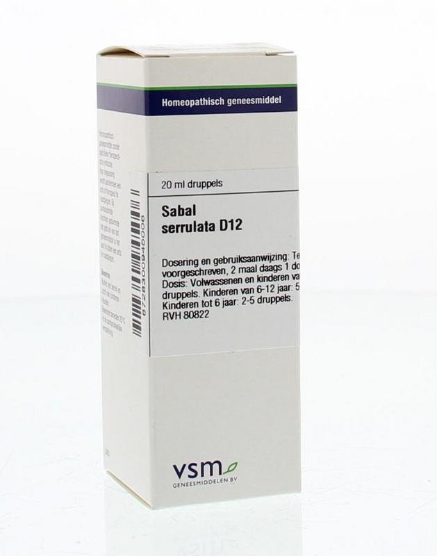 VSM VSM Sabal serrulata D12 (20 ml)